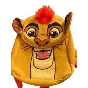RARE SIMBA Lion KING Disney Store Toddler Backpack 3D Cub